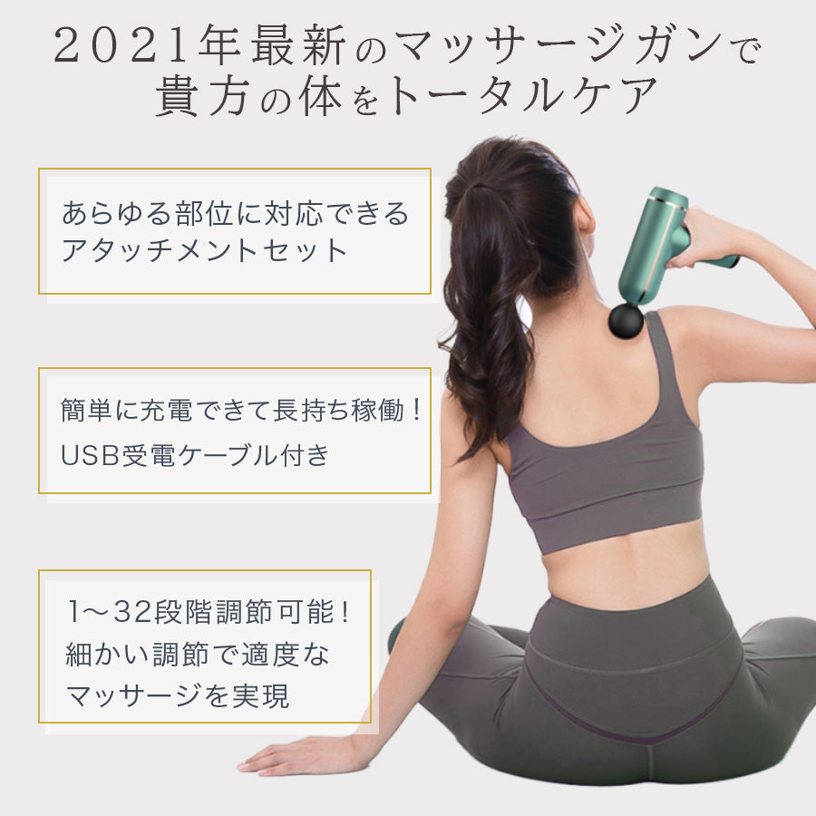 パーソナルマッサージガン richesse9