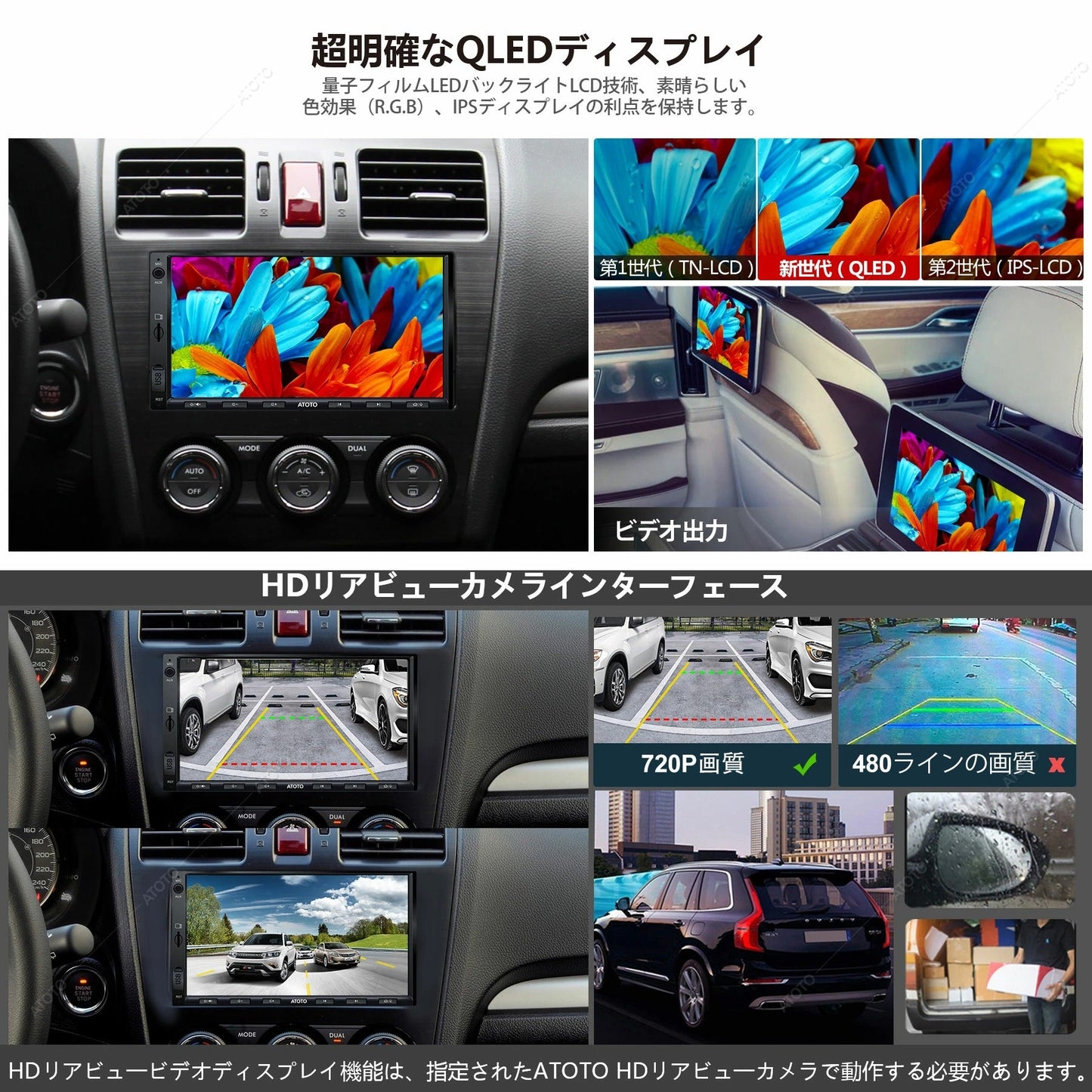 【ATOTO公式 F7G2A7XE-JP Extreme 7インチ カーナビ】atoto f7最新型カーナビ ダブルdin アダプティブ 2din タッチスクリーン carnavi ナビゲーション オーディオ一体型 ワイヤレス carplay ナビ Bluetooth みちびき対応 車載カーナビ カー製品 atoto f7 7inch カーナビ ナビ