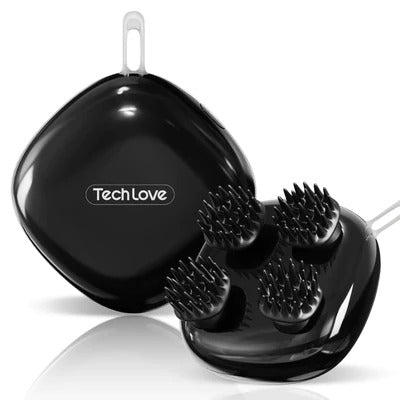 【箱不良アウトレット品】Tech Love リリーフスカルプ ブラック【エコ得】