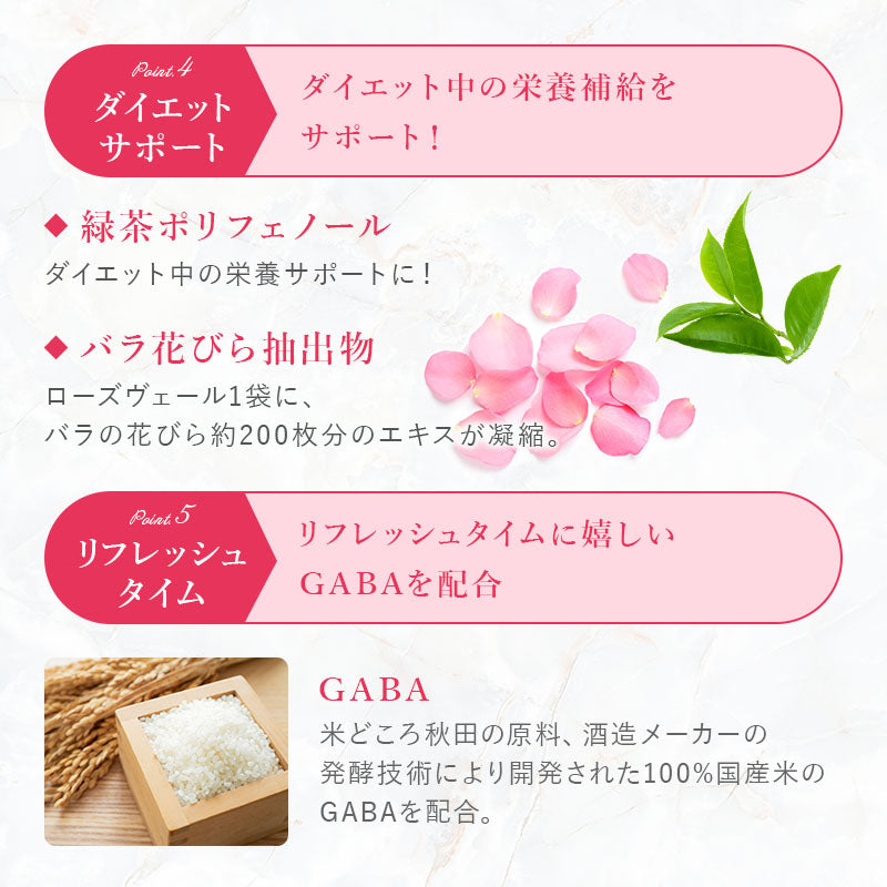 約65％OFF【カウシェ限定】ローズヴェール60粒【送料無料】【エコ得リリースSALE】