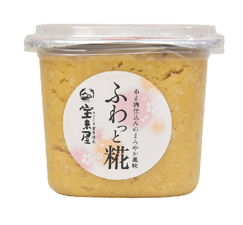 ふわっと糀味噌 500g 1ケース 6個入り 宝来屋 味噌