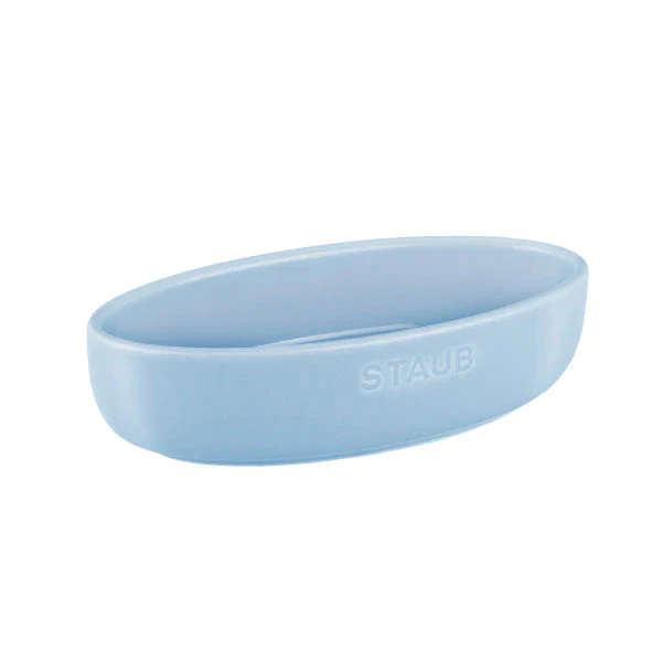 【超得ハイパーSALE】ストウブ ベビー＆キッズ テーブルウェアセット ブルー| STAUB 赤ちゃん用 食器 皿  マグ セラミック  子ども用 食器セット ギフト お祝い 出産祝い 陶器 食器 動物 どうぶつ デザイン プレート