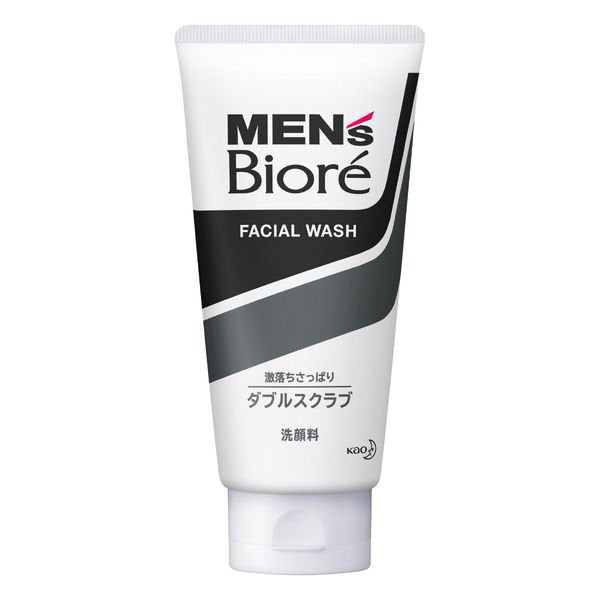 メンズビオレ 洗顔料 ダブルスクラブ 130g 男の肌　ビオレ