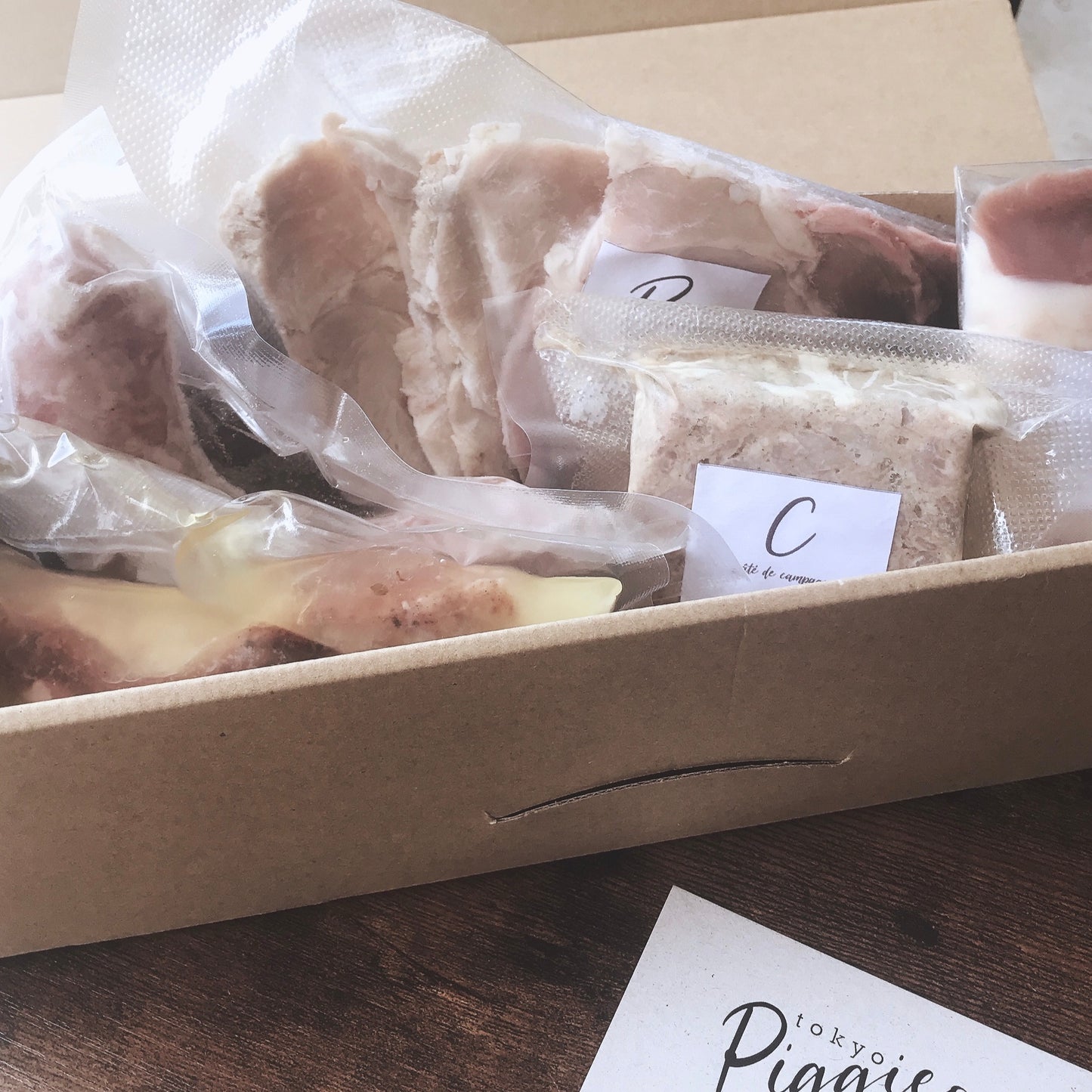 tokyo Piggies 自家製シャルキュトリー5点セット