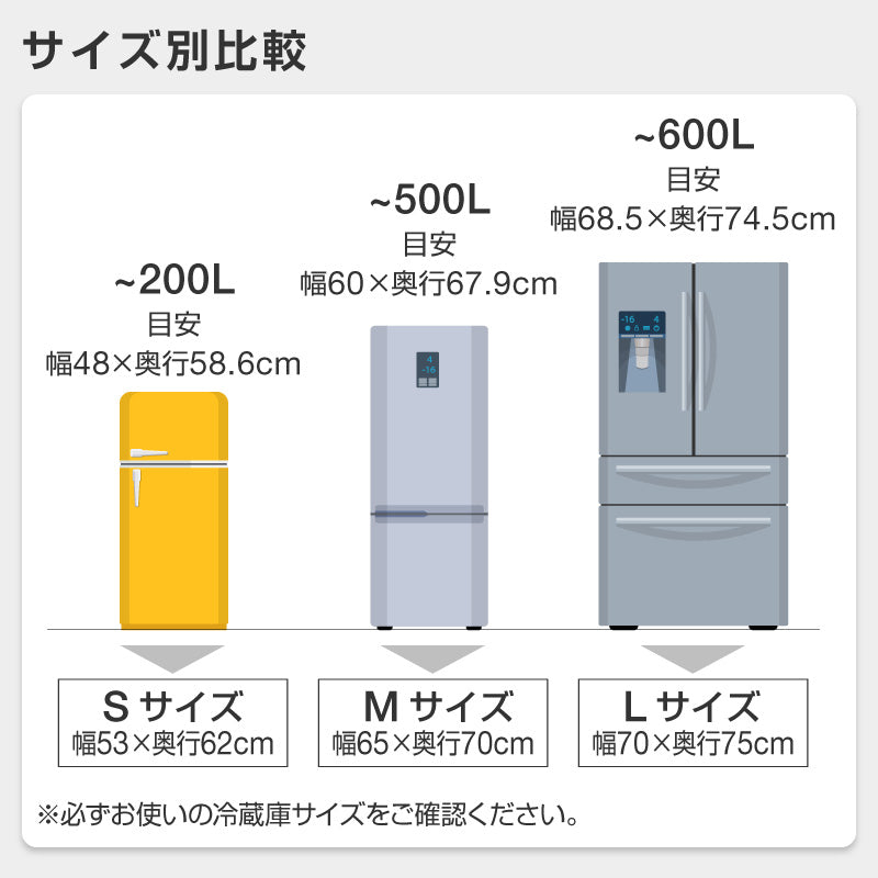 冷蔵庫マット M
