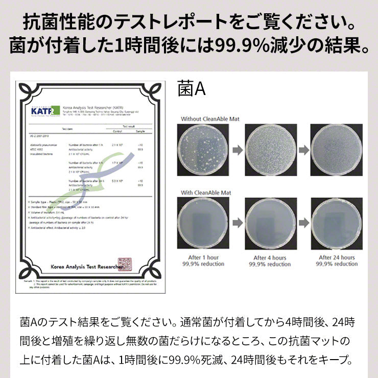 Qurra デスクマット デスク マット 抗菌デスクマット 抗菌マット パソコンマット マウスパッド(3R-ABM01)