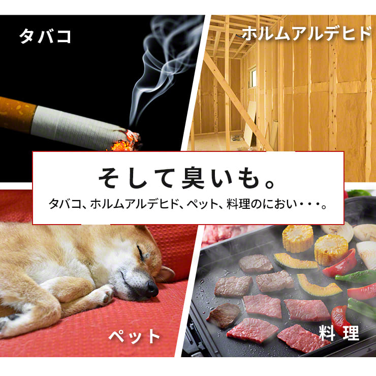 Qurra クルラ 空気清浄機 小型 コンパクト 卓上 お手入れ簡単(3R-APF02GY)