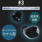 INOVA ワイヤレスイヤホン 防水 カナル型 Bluetooth 5.0 通話(3R-BEF03BK)