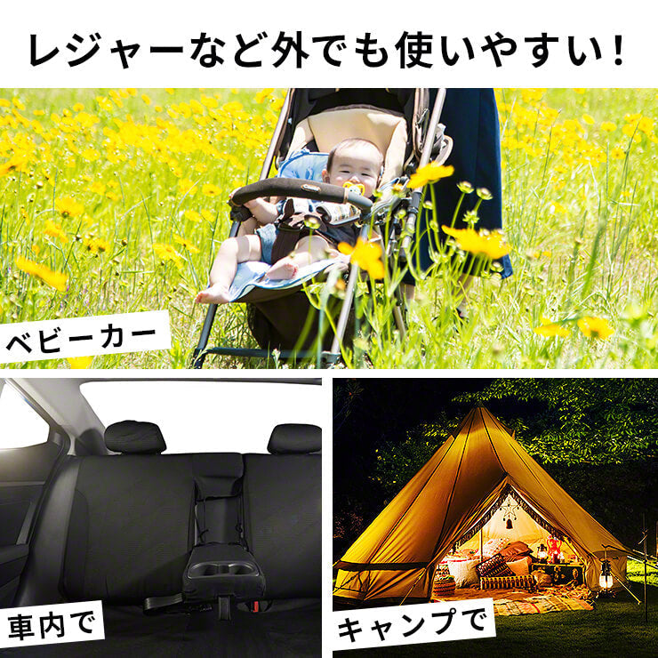 扇風機 USB 充電式 クリップ 首振り クリップ式扇風機 小型扇風機 自動首振り 卓上扇風機 Qurra(3R-CLF03WT)