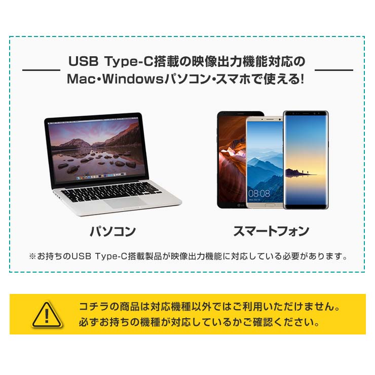 4K 高画質  HDMI 変換 type c HDMI 変換アダプタ(3R-CMH02BK)