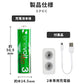 1.5V 充電池 単3 充電池 充電器セット 2本 リチウムイオン充電池 充電電池 充電式電池 enevolt NEO(3R-EVL01WT)