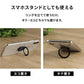 （ブラック）スマホリング マグネットホルダー 車載 セット リング(3R-FSR02)