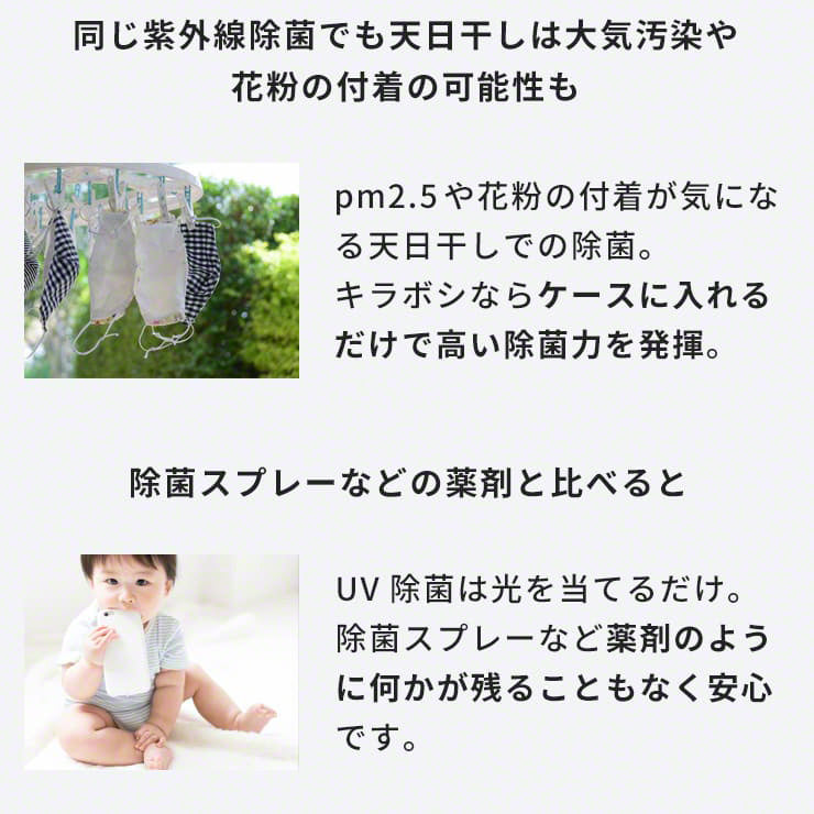 （ホワイト）マスク スマホ UV 除菌 除菌ケース ボックス UVライト スマホ ケース INOVA(3R-KRB01)