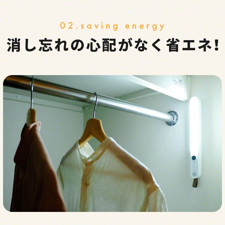 人感センサー ライト センサーライト 屋内 ledライト(3R-LED02WT)