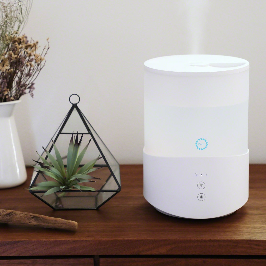 小型アロマ加湿器 一人暮らし 2.5L おすすめ （3R-UHT04WT）