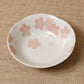 志野さくら3.3.浅鉢 直径11cm （小鉢　かわいい 桜 春 食器 和食器 美濃焼 国産）   陶器のふる里  stockヤ