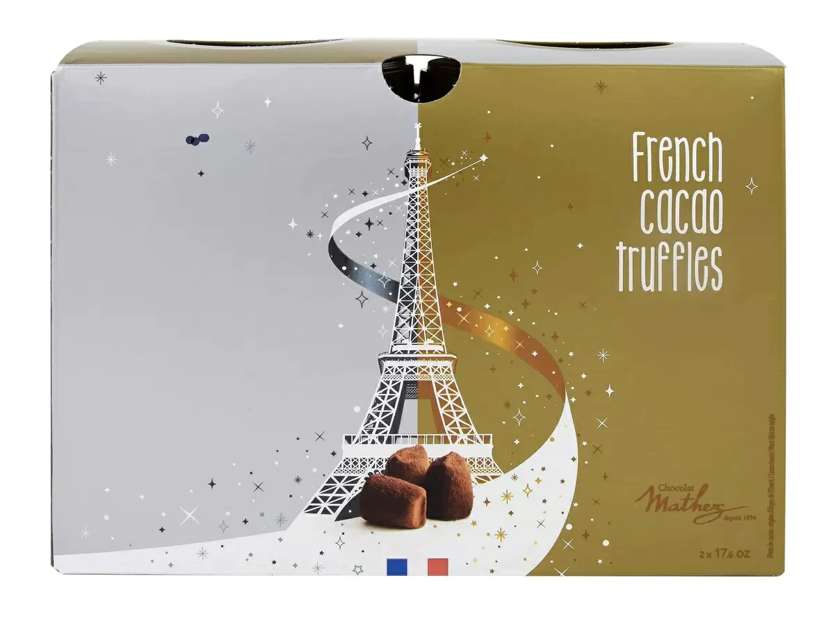 【2缶セット】【送料無料】マセズ チョコレート Mathez トリュフ トリュフチョコレート フランス製 チョコ 【1缶500g×2缶セット】【バレンタイン】 お徳用 プレゼント　コストコ通販【送料無料】＃8