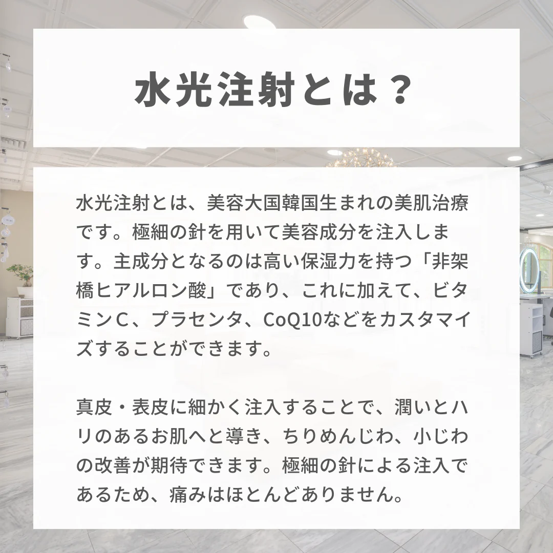 水光注射（エクソソーム）※初診料込（ノリス美容クリニック）【美容クリニックチケット】