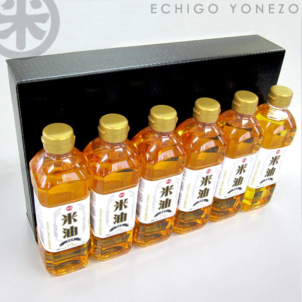 【米屋のこめ油】米油 ギフトセット (600g×6本入) 栄養機能食品 ビタミンE 国産原料100%