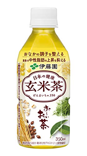 350ml×48本 お～いお茶 日本の健康玄米茶