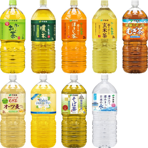 伊藤園 お茶 ミネラルウォーター 2L ペットボトル 選べる 12本 (6本×2) 〔ミネラルウォーター〕
