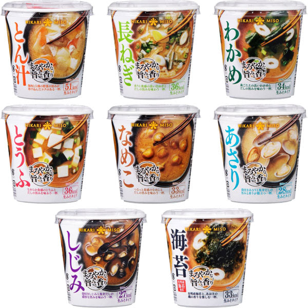 ひかり味噌 カップみそ汁 まろやかな旨みと香り 選べる 60個 (6個×10)
