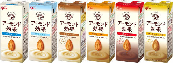 グリコ アーモンド効果 200ml 紙パック 選べる 48本 (24本×2)