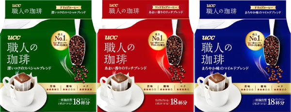 UCC 職人の珈琲 ドリップコーヒー 18杯分 選べる 24袋 (6袋×4)