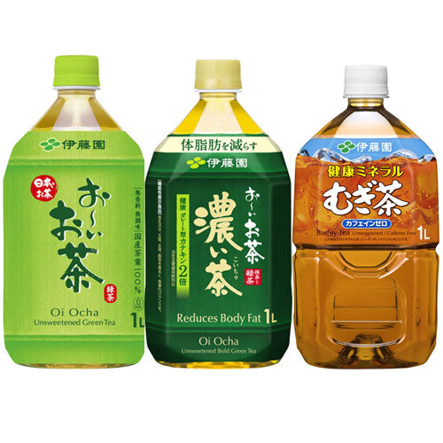 伊藤園 2種選べる お?いお茶 1L ペットボトル 24本セット 〔お茶〕