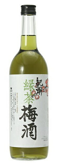 【送料無料】中野BC 緑茶梅酒 720ml×12本【北海道・沖縄県・東北・四国・九州地方は必ず送料が掛かります】