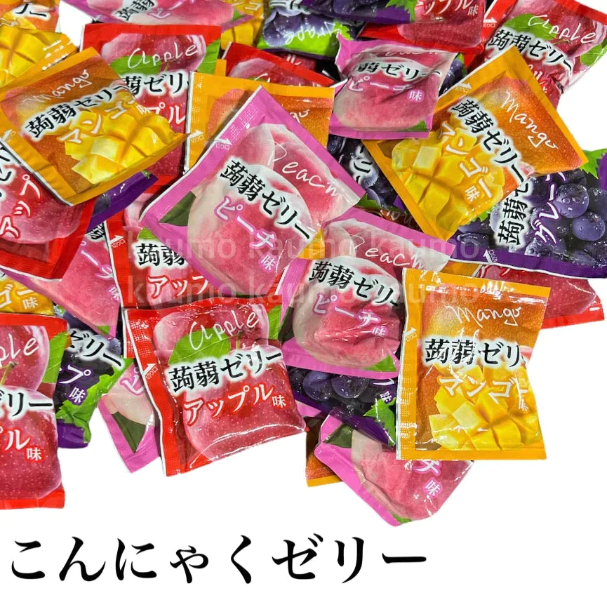 こんにゃくゼリー <760g> ４種のフルーツ 国産 蒟蒻ゼリー 雪国アグリ ※ お菓子 スイーツ