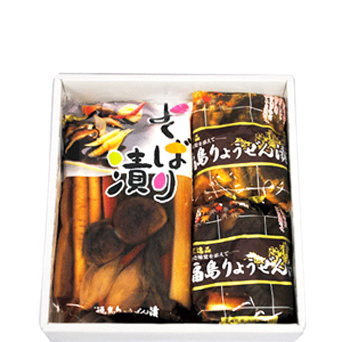 福島りょうぜん漬 よくばりセット (3品詰め合わせ)