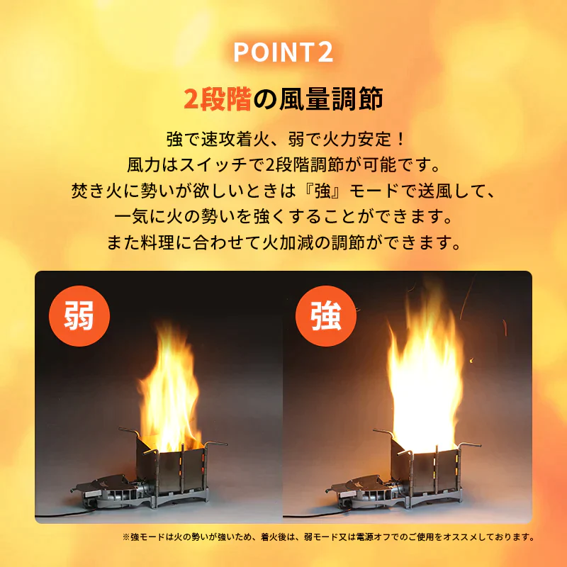 焚き火台 火起こし ファン付 時短 着火 火起こし器 コンロ 防風板 コンパクト 簡単 便利 五徳 収納ケース 軽量 折り畳み式 アウトドア レジャー バーベキュー キャンプ ソロキャンプ ブースターファイアー RLC-BSF52 RELICIA TOHO