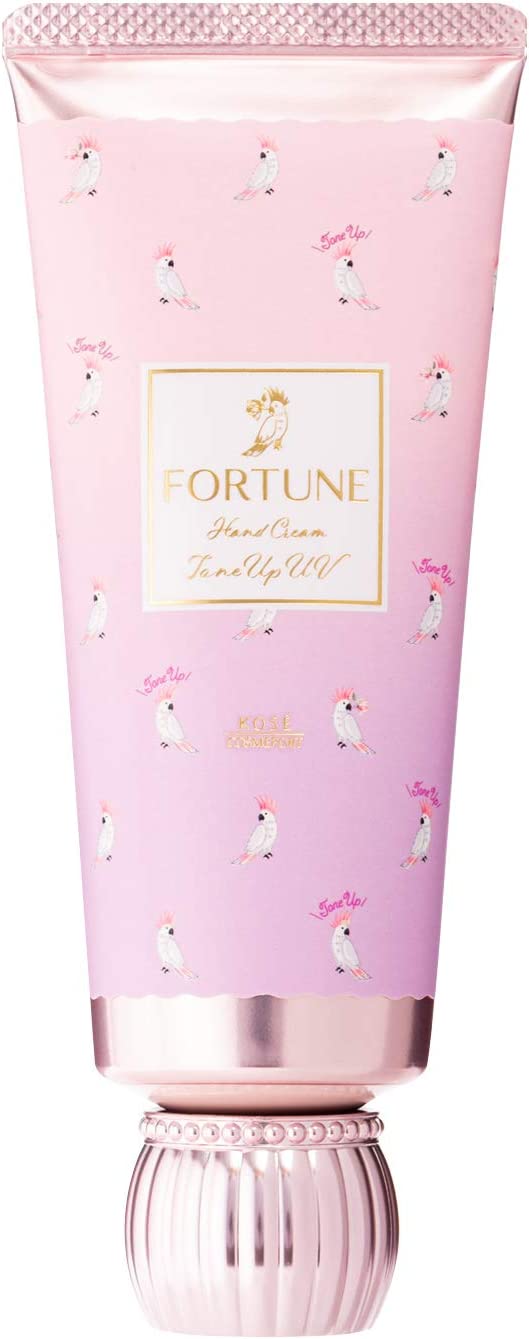 FORTUNE(フォーチューン) KOSE フレグランス トーンアップ ハンドクリーム 透明美肌 ピンクパール UV効果 ボディクリーム マリアリリーの香り 60グラム