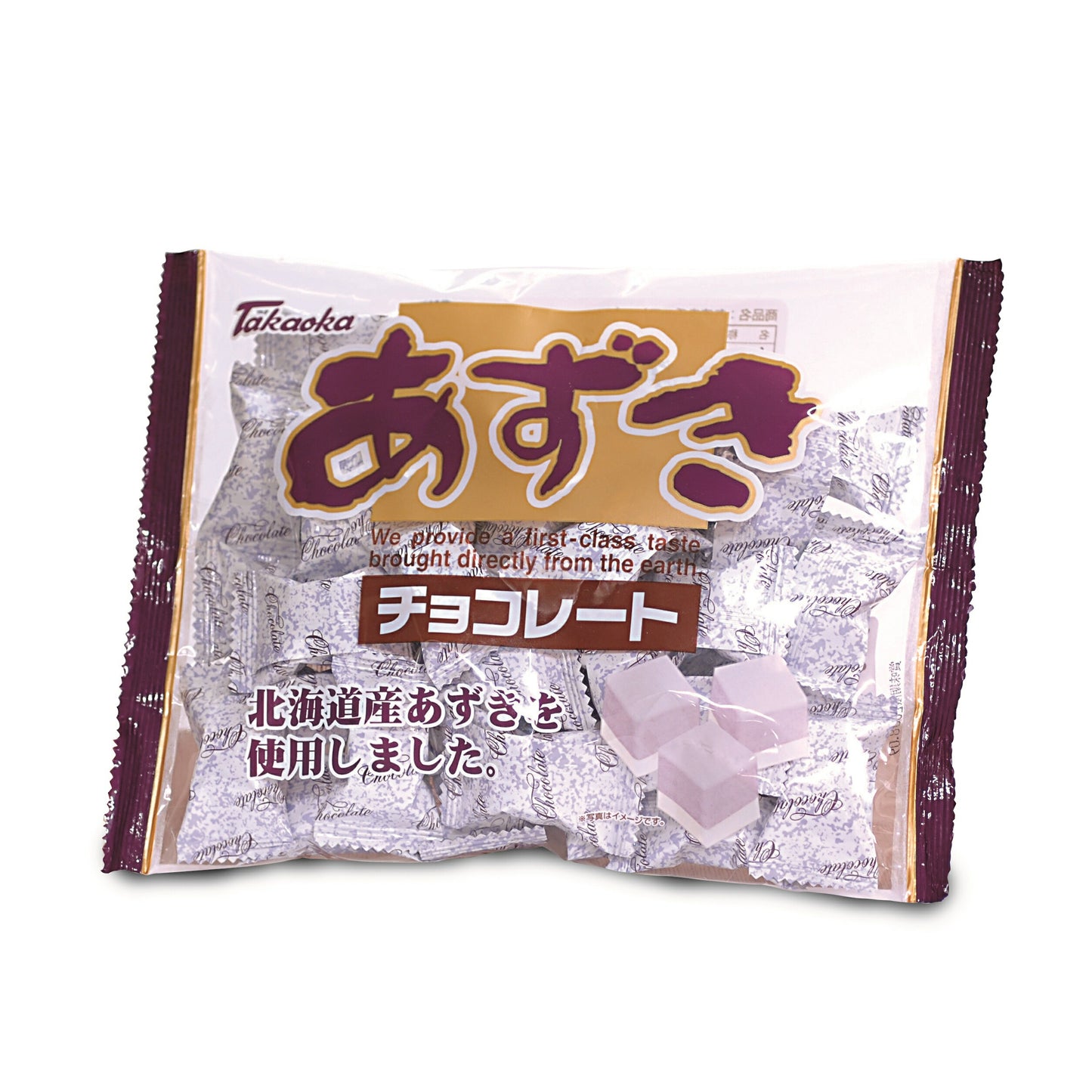 【送料無料】高岡食品工業 タカオカチョコ あずきチョコレート 145g×12袋