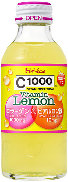 ハウスウェルネス C1000 ビタミンレモンコラーゲン 140ml 瓶 30本入 〔ビタミンレモン＋コラーゲン〕