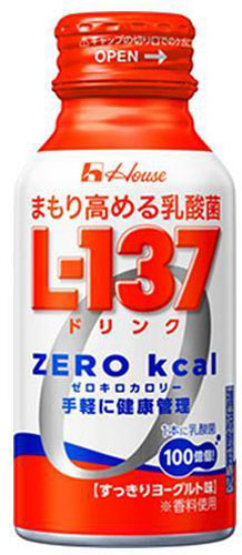 ハウスウェルネス まもり高める乳酸菌L-137 100ml ボトル缶 30本入