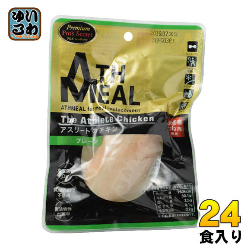 リベルタ アスリートのチキン プレーン 100ｇ 24袋 (6袋入×4 まとめ買い)
