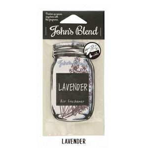 【メール便 送料無料】John'sBlend ジョンズブレンド Air Freshener エアーフレッシュナー LAVENDER ラベンダー OA-JON-1-2