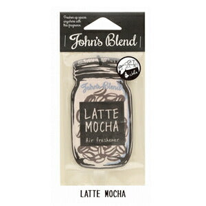 【メール便 送料無料】John'sBlend ジョンズブレンド Air Freshener エアーフレッシュナー LATTEMOCHA ラテモカ OA-JON-1-3