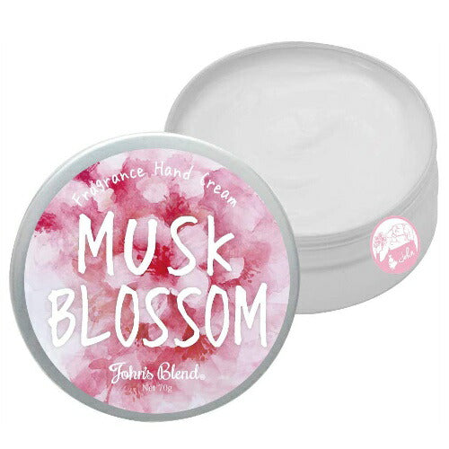 【メール便 送料無料】【訳有SALE】John'sBlend ジョンズブレンド ハンドクリーム MUSKBLOSSOM ムスクブロッサム