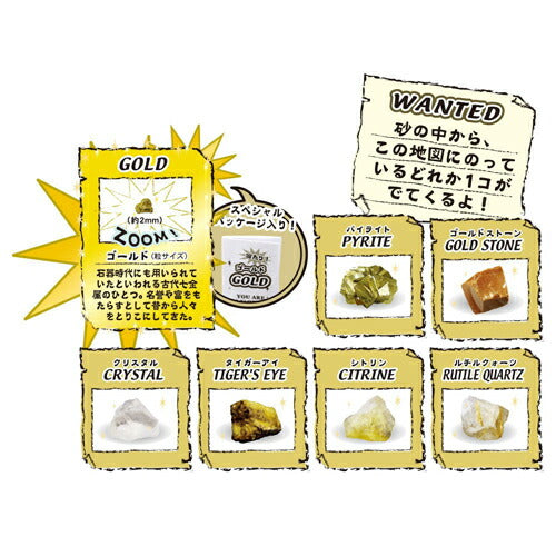 【送料無料】黄金発見! TKZ-7-01 宝探し GOLD