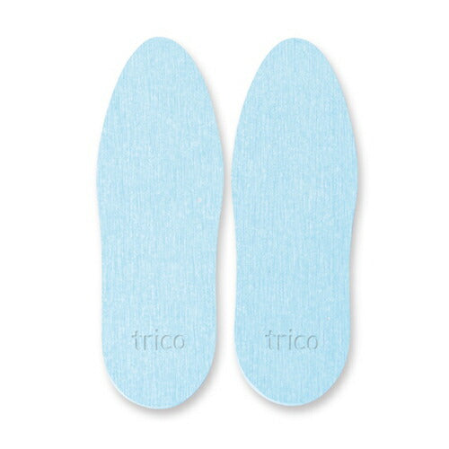 【メール便 送料無料】trico 珪藻土シューズドライプレート ブルー 除湿 消臭