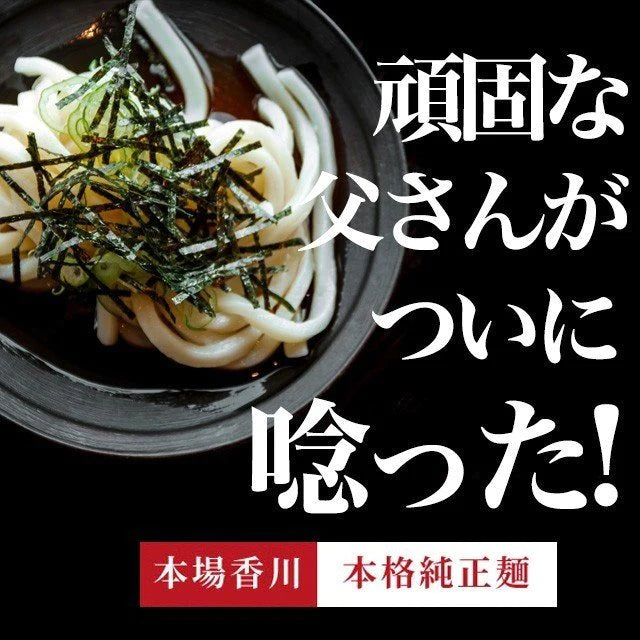 【ご新規さんとシェア買い】頑固父さんが唸る讃岐生うどん 【普通麺】 9食セット (麺300g×3袋 ) 送料無料 香川県 産地直送 お試し フード おすすめ グルメ食品 人気 ポスト投函 お取り寄せ おつまみ