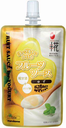 マルコメ プラス糀 ヨーグルトソース ゆず 150g 36本入 〔調味料〕
