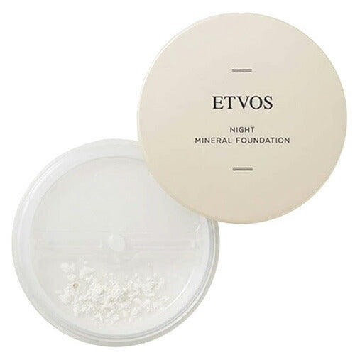 【メール便 送料無料】ETVOS ナイトミネラルファンデーション 5g