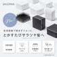 【送料無料】サロニア スクエアイオンブラシ ブラック