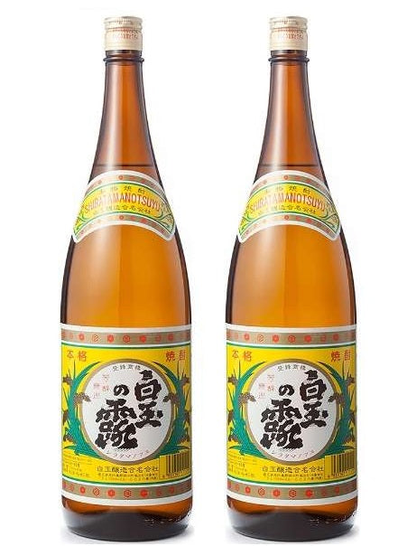 【送料無料】白玉醸造 芋焼酎 白玉の露 25度 1800ml 1.8L×2本【北海道・沖縄県・東北・四国・九州地方は必ず送料がかかります】【熨斗・ご贈答品の対応可】