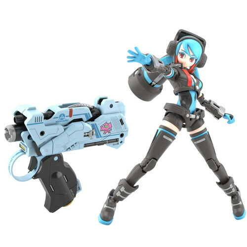 【送料無料】バンダイスピリッツ ガールガンレディ アタックガールガン×レディコマンダーアリスセットBOX 1/1スケール 色分け済みプラモデル
