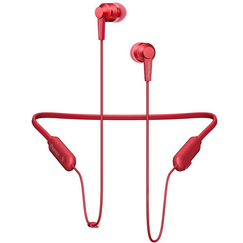 【定形外郵便 送料無料】パイオニア C7wireless Bluetoothイヤホン カナル型/通話可能 レッド SE-C7BT(R)